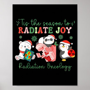 Stralingstherapie Kerst Stralingstherapie Straling Poster