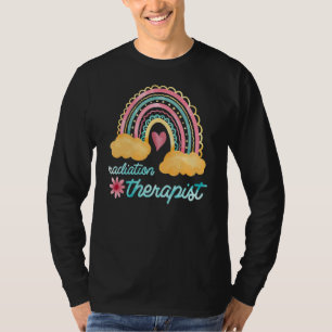 Stralingstherapie-radiologie Rainbow Radioloog T-shirt