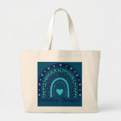 Stralingstherapie Stralingstherapie Therapist Grote Tote Bag (Voorkant)