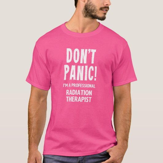Stralingstherapie T-shirt (Voorkant)