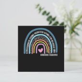 Stralingstherapieconcentratie Compassionate Caring Kaart (Staand voorkant)