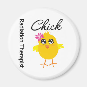 Stralingstherapist Chick Magneet