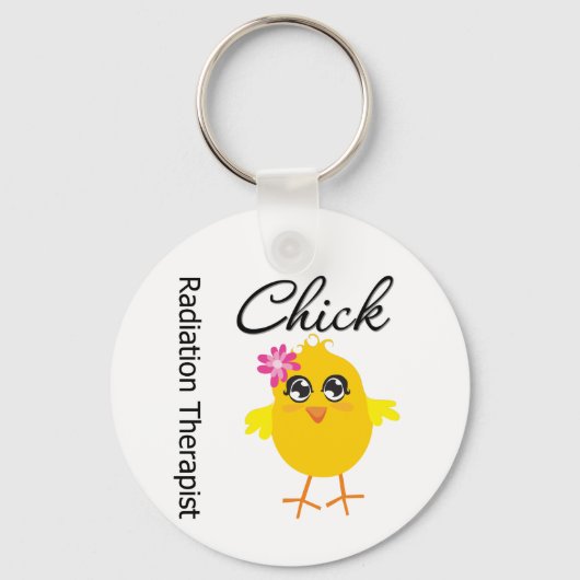 Stralingstherapist Chick Sleutelhanger (Voorkant)