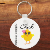 Stralingstherapist Chick Sleutelhanger (Voorkant)