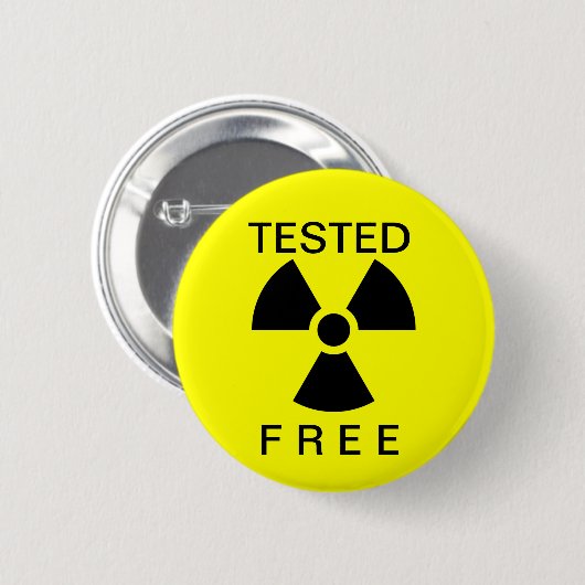 Stralingsvrije Button (Voorkant /achterkant)