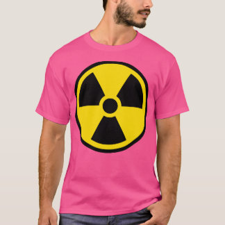 Stralingswaarschuwing voor het kernsignaal van Tsj T-shirt