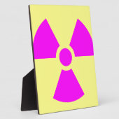 Stralingswaarschuwingssymbool Fotoplaat (Zijkant)