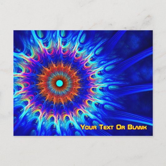 Stralingszone Briefkaart (Voorkant)