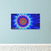 Stralingszone Canvas Afdruk (Insitu (Houten vloer))