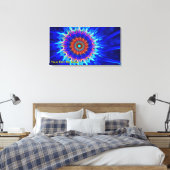 Stralingszone Canvas Afdruk (Insitu (Slaapkamer))