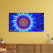 Stralingszone Canvas Afdruk (Insitu (Woonkamer))