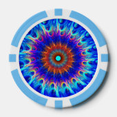 Stralingszone Poker Chips (Voorkant)