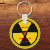 Stralingszone Sleutelhanger (Voorkant)