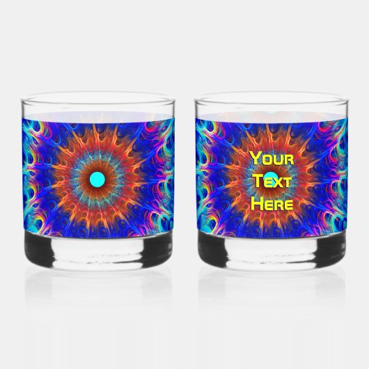 Stralingszone Whisky Glas (Voorkant)