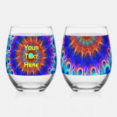 Stralingszone Wijnglas Zonder Voet (Achterkant)