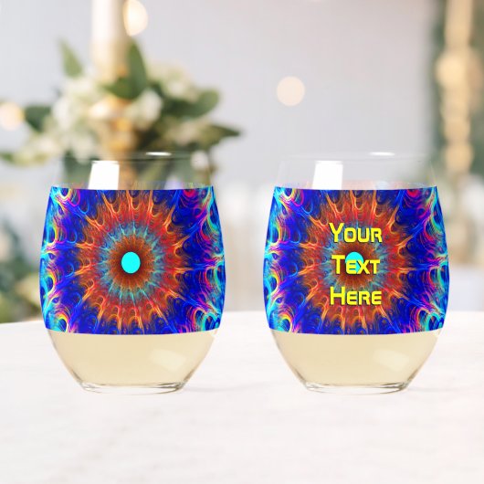 Stralingszone Wijnglas Zonder Voet (Insitu (Huwelijk))