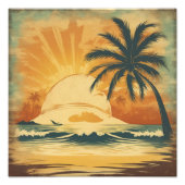  strand - 1 foto afdruk (Voorkant)