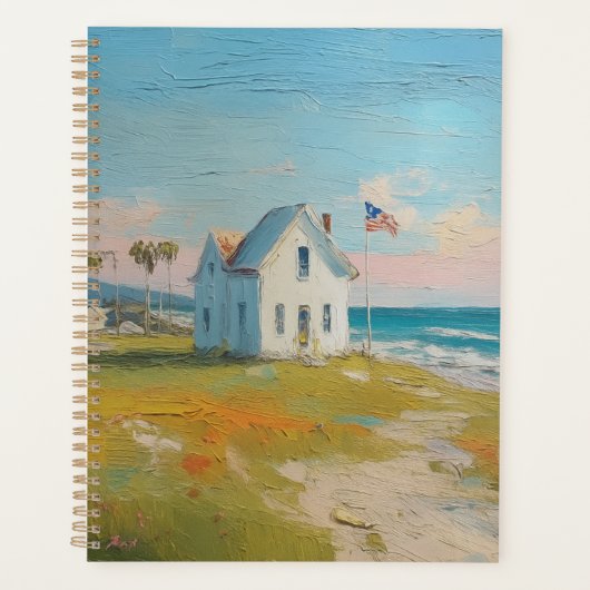  strand 4 juli Amerikaanse Onafhankelijkheidsdag Planner (Voorkant)