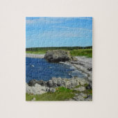 strand aan de kust van Newfoundland Canada Legpuzzel (Verticaal)