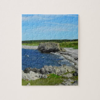 strand aan de kust van Newfoundland Canada Legpuzzel