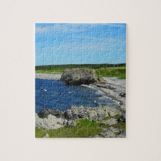 strand aan de kust van Newfoundland Canada Legpuzzel (Verticaal)