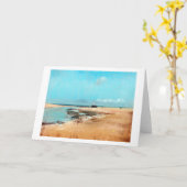 strand aan de lage zijkant (monding van de rivier) kaart (Gele Bloem)