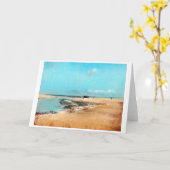 strand aan de lage zijkant (monding van de rivier) kaart (Gele Bloem)