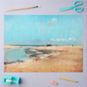 strand aan de lage zijkant (monding van de rivier) tissuepapier (Craft)