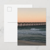 Strand aankondiging briefkaart (Voorkant / Achterkant)