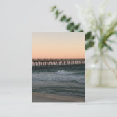Strand aankondiging briefkaart (Staand voorkant)