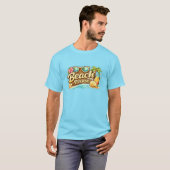 Strand Aanschrijving Bord T-shirt (Voorkant volledig)