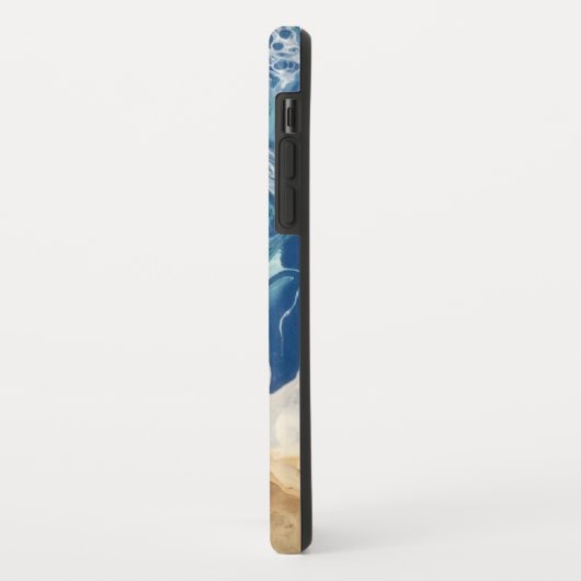 Strand Abstract gepersonaliseerd Case-Mate iPhone Case (Achterkant/links)
