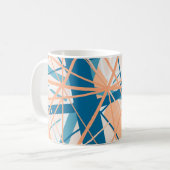 Strand Abstract Stripes Zomer Mok (Voorkant links)