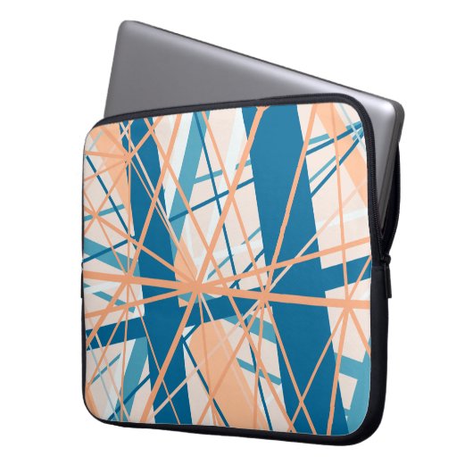 Strand Abstracte Elektronica Tas (Voorkant Links)