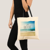 Strand Adem In En Uit Tote Bag (Voorkant (product))