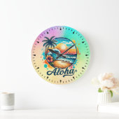 strand Aloha Sublimation-94953 Grote Klok (Huis)