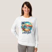  strand Aloha Sublimation-94953 T-shirt (Voorkant volledig)