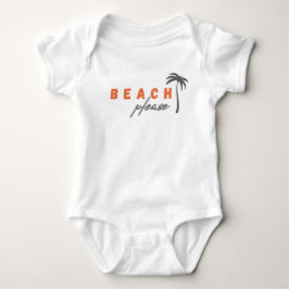 strand, alsjeblieft. Baby-broekpakken en één stuk Romper