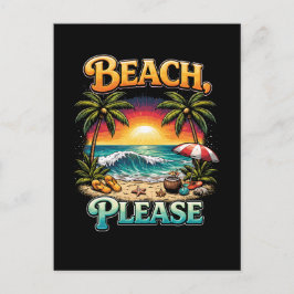 Strand, Alsjeblieft Briefkaart