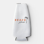 strand, alsjeblieft. Fles koelers Flesjeskoeler (Voorkant)