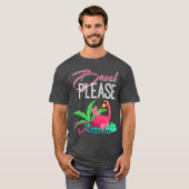 Strand Alsjeblieft Grappige Mannen Vrouwen voor Fl T-shirt (Voorkant volledig)