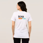 Strand Alsjeblieft – Grappige Vakantie Spelling Tri-Blend Shirt (Achterkant volledig)