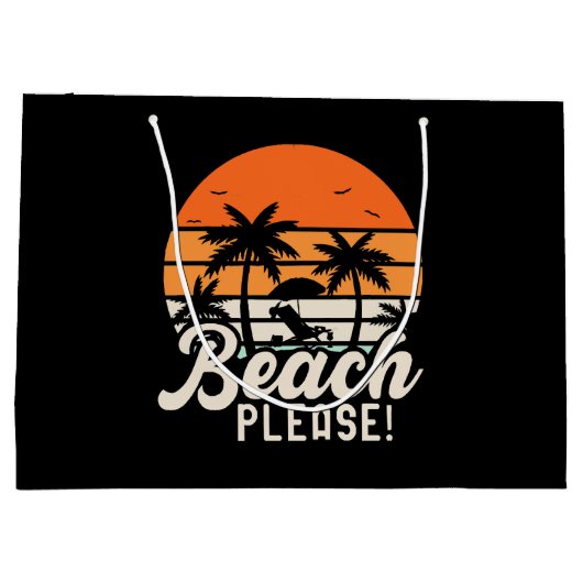 Strand Alsjeblieft Groot Cadeauzakje (Achterkant)