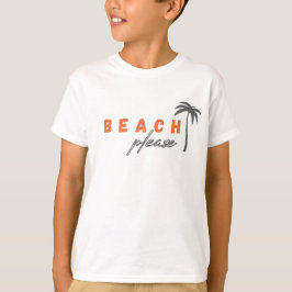 strand, alsjeblieft. Kinder T-shirt