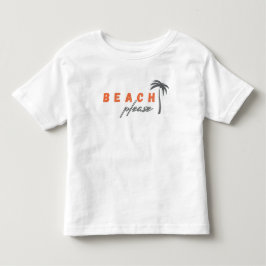 strand, alsjeblieft. Kleuter T-shirt