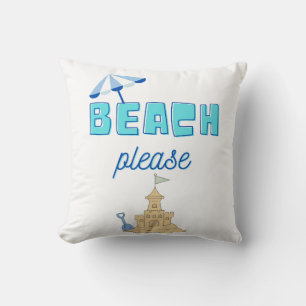 strand alsjeblieft kussen
