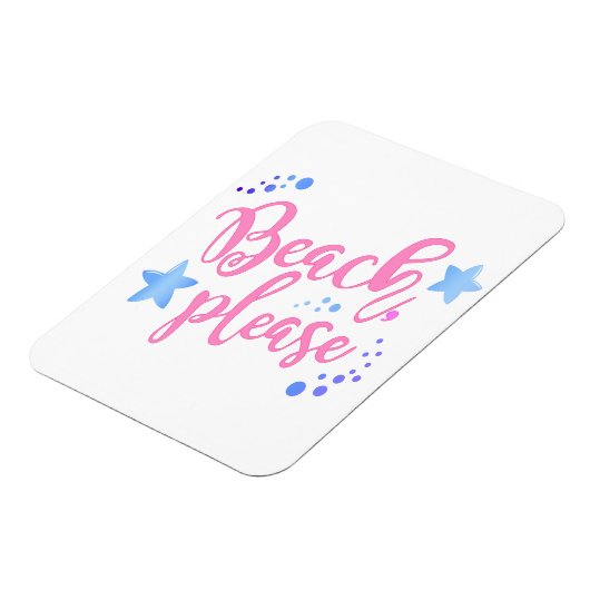 strand alsjeblieft magneet (Linkerzijde)