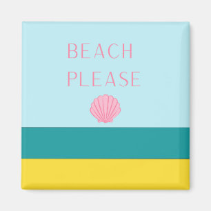 Strand alsjeblieft minimalistische deur decoratie magneet