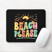 Strand alsjeblieft muismat (Met muis)