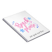 strand alsjeblieft notitieboek (Rechterzijde)